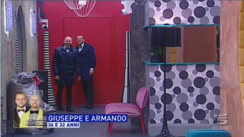 Giuseppe e Armando a GF 13